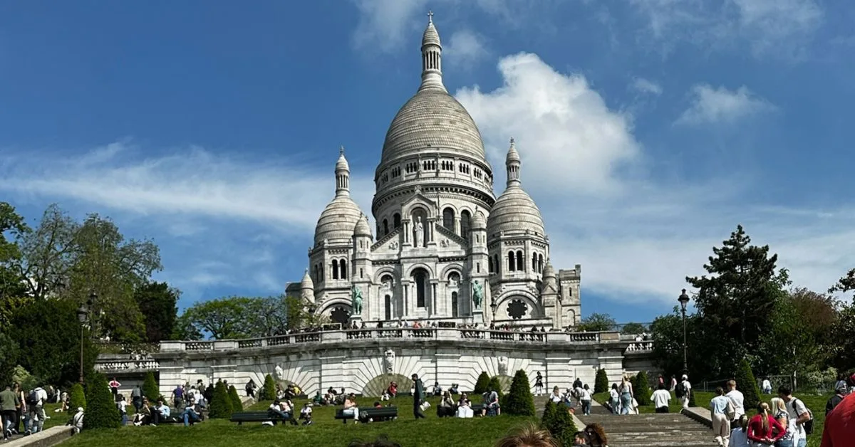 Sacre Coeur Church in Paris.