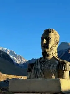 Driving over the Andes towards Mendoza you will pass by Parque Provincial Aconcagua, the highest peak in South America.