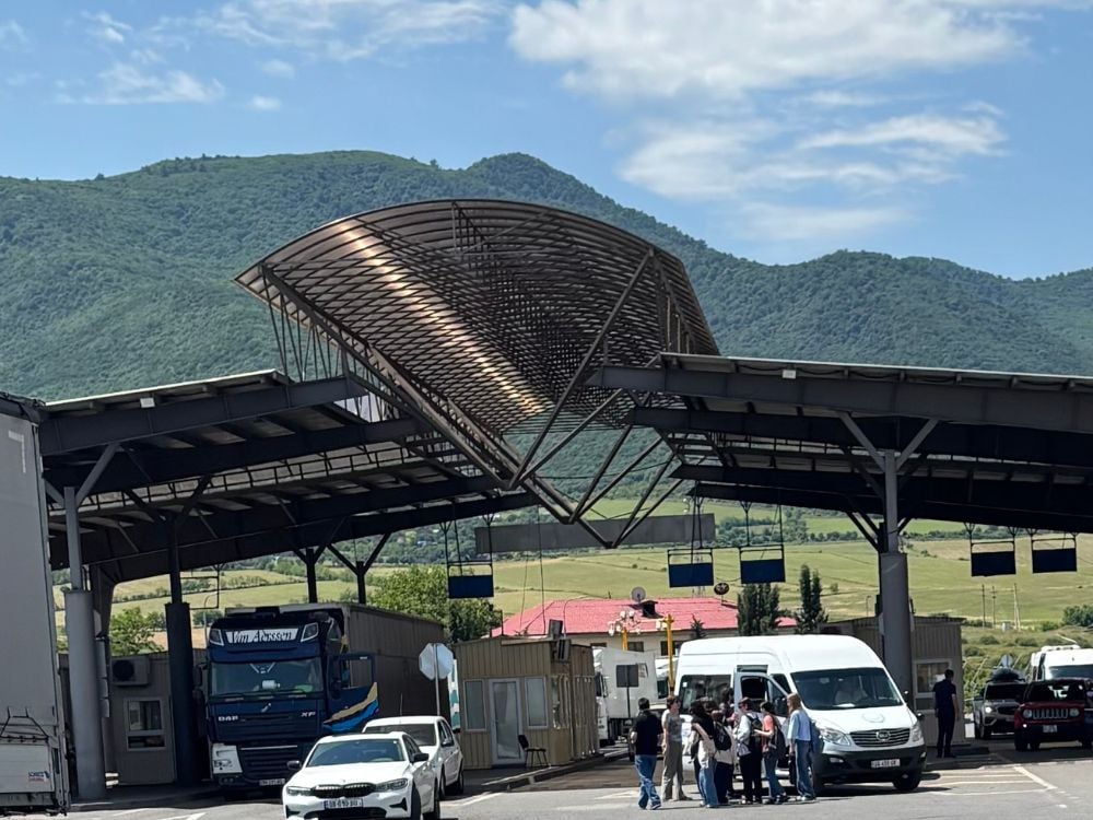 Armenia border crossing checkpoint