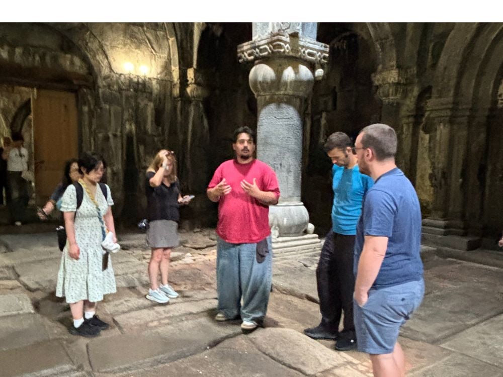 Small group tour visiting ancient ruins in Northern Armenia
