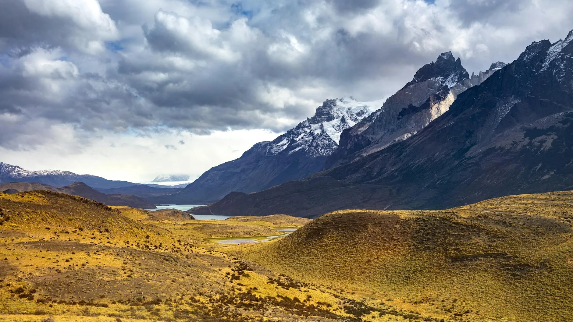 Torres del Paine dramatic peaks in Patagonia
