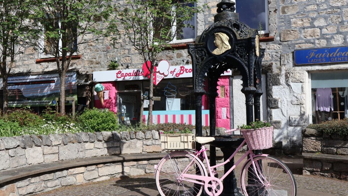 Capaldi's ice cream shop in Brora, in business since 1929