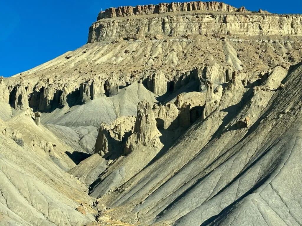 Incredible mesa structure surround western Colorado and create stunning landscape in Palisade