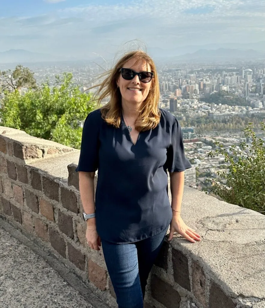 View of Santiago Chile