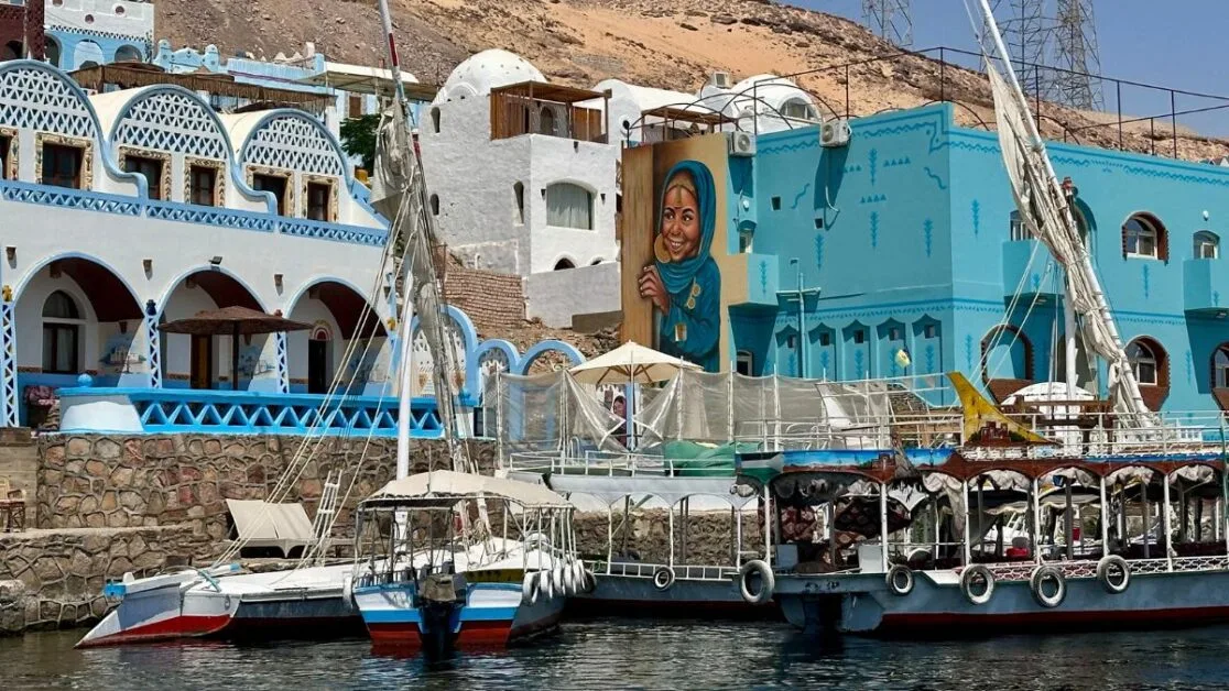 Dock-with-boats-Nubian-Village-Egypt