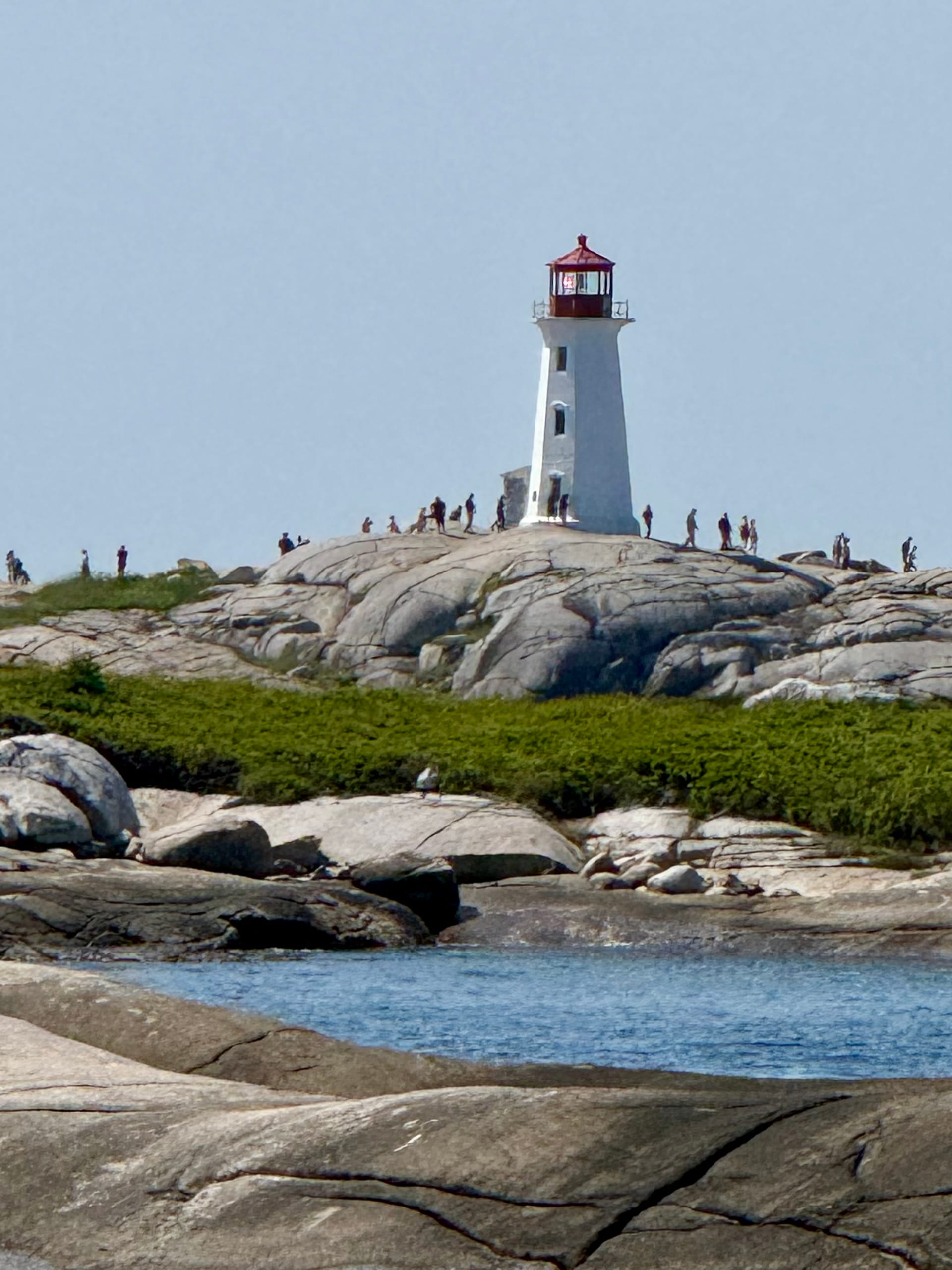 Peggy's Cove Lighthouse on the South Shore, Nova Scotia