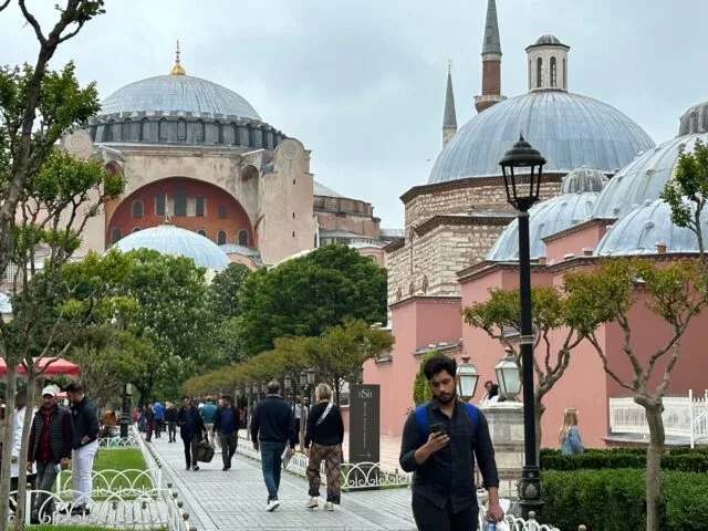 A mosque in Istanbul