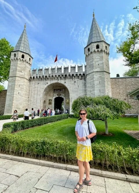 Entrance to Topkapi Palace Museum