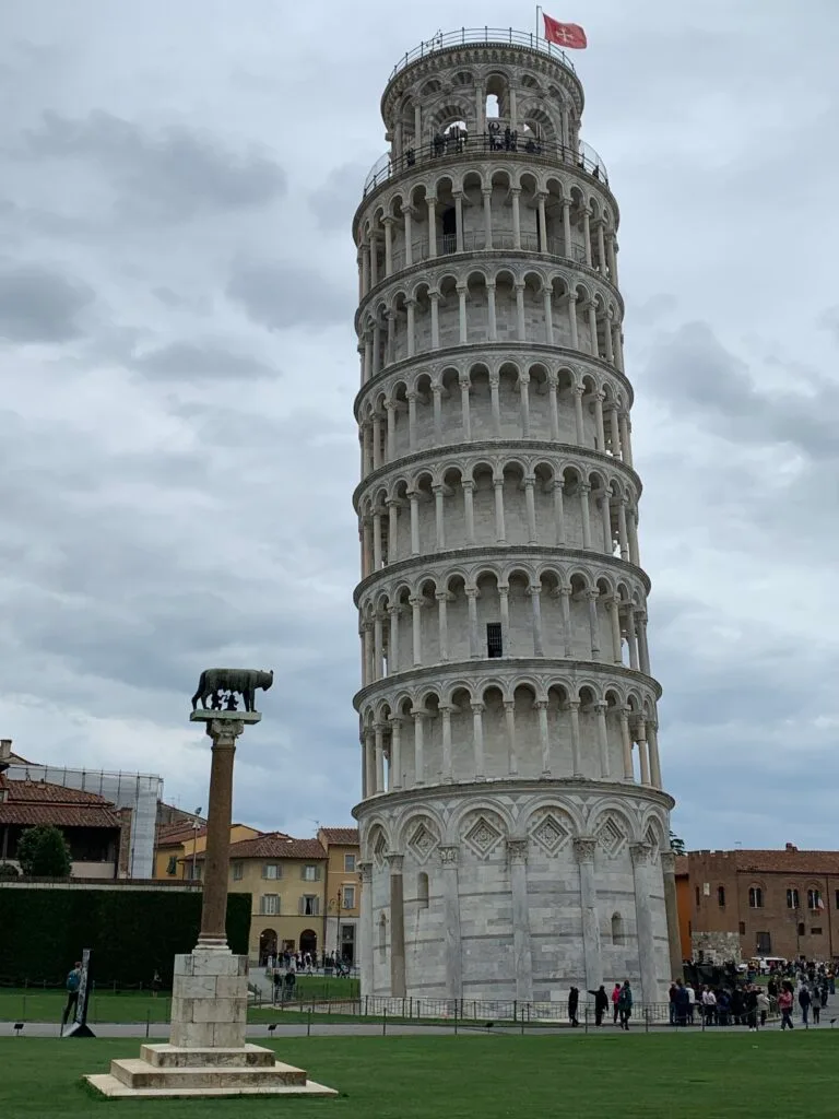 Leaning Tower of Pisa.