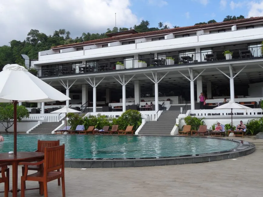 Colonial style hotel in Kandy, Sri Lanka