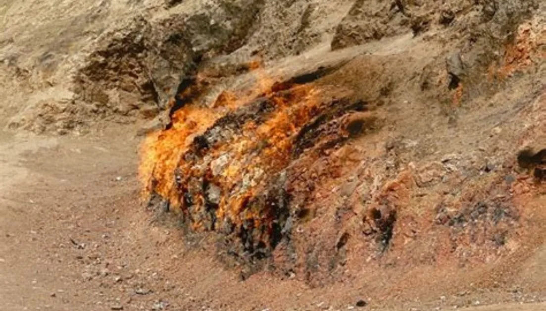 Popular in reasons to visit Azerbaijan is to see the burning flames that seep from the earth and water around the Absheron Peninsula which is known for its natural gas.