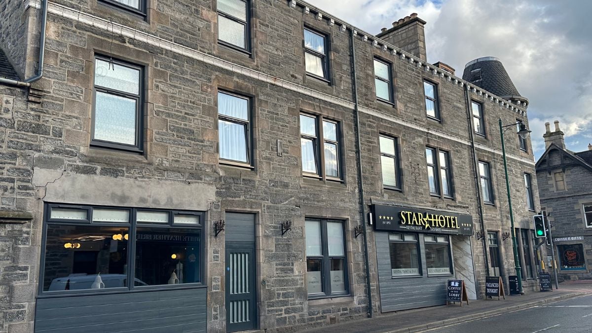 The Star Hotel in Kingussie — a recently refurbished traditional high street hotel
