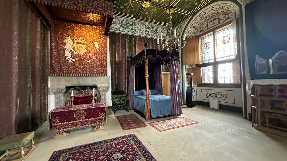 Stirling Castle royal palace interior — step back in time to when Scotland had a King