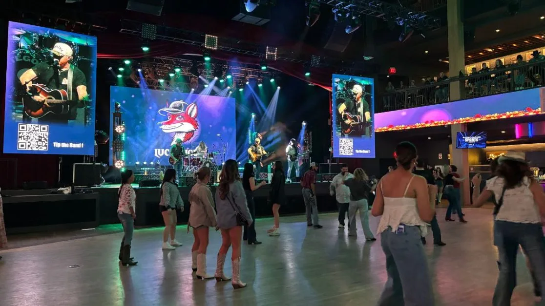 People in a Line Dancing Class one of the top things to do in Nashville.