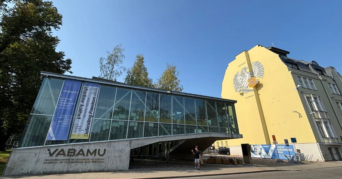Vabamu museum from the outside