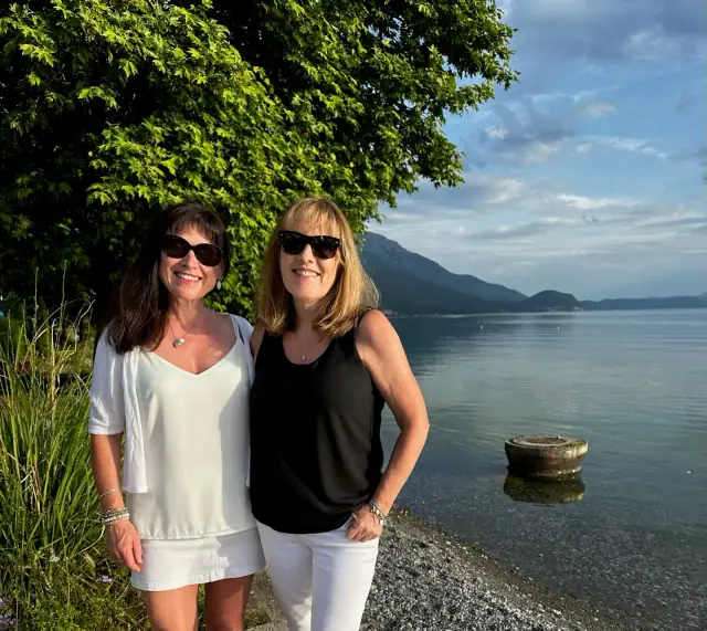 Ruth and Judith at Lake Ohrid