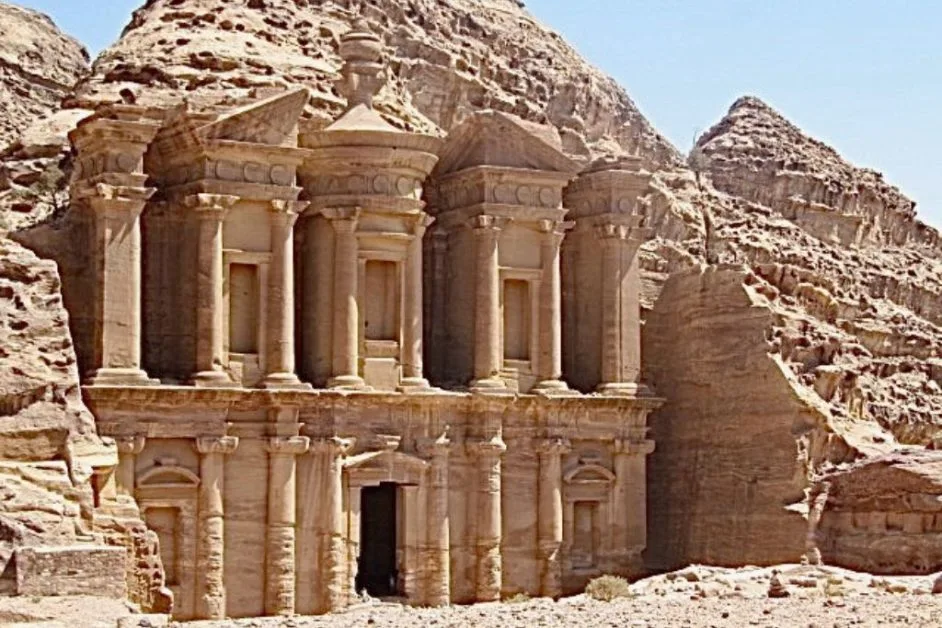 Petra site one of the most popular things to see in Jordan.
