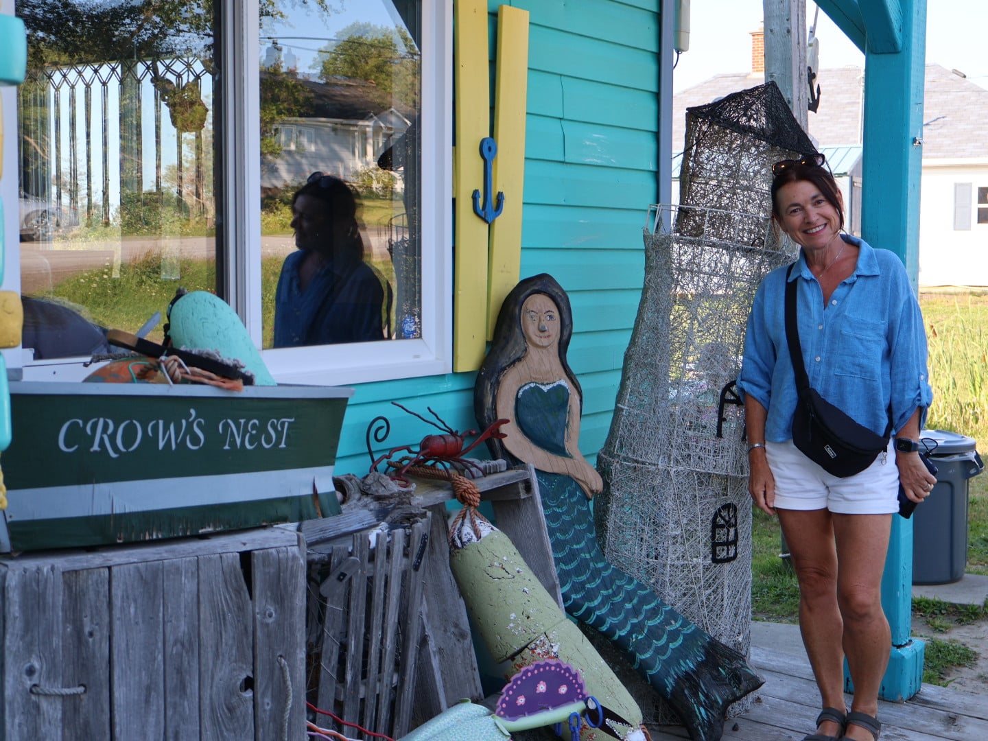The Crow's Nest restaurant and seaside shop, Annapolis Royal