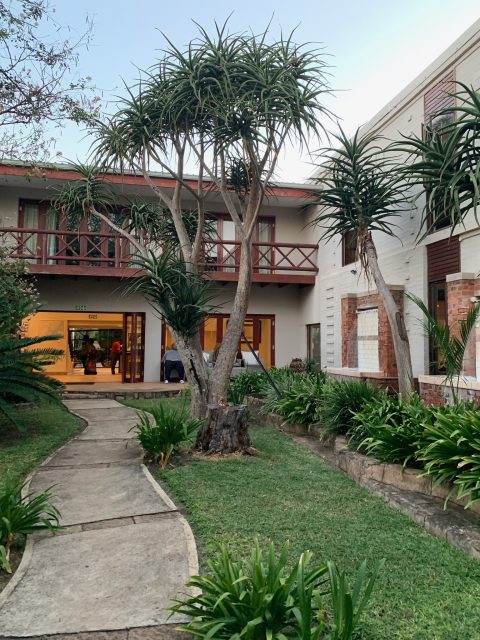 Gardens of a Hotel near to Safaris in Eastern South Africa