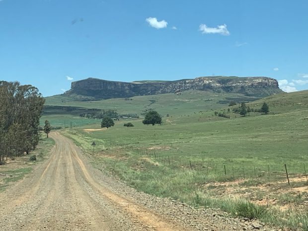 Dirt tracks in the Drakensburg Mountains to remote lodges.