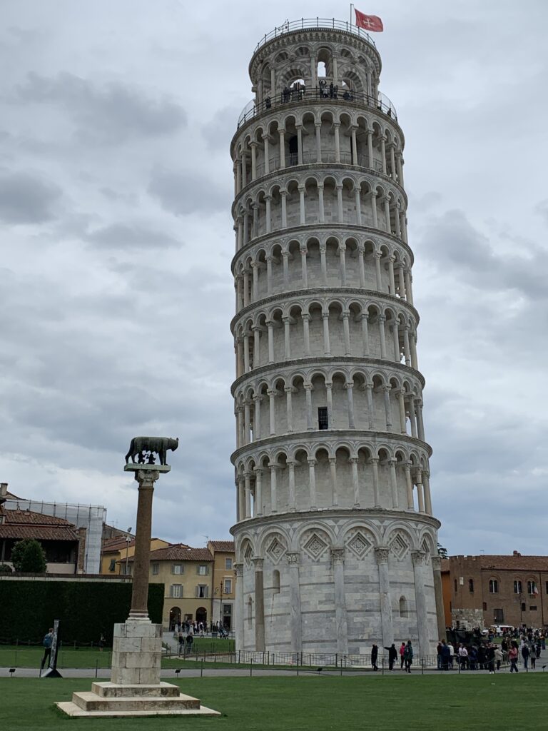 Leaning Tower of Pisa.