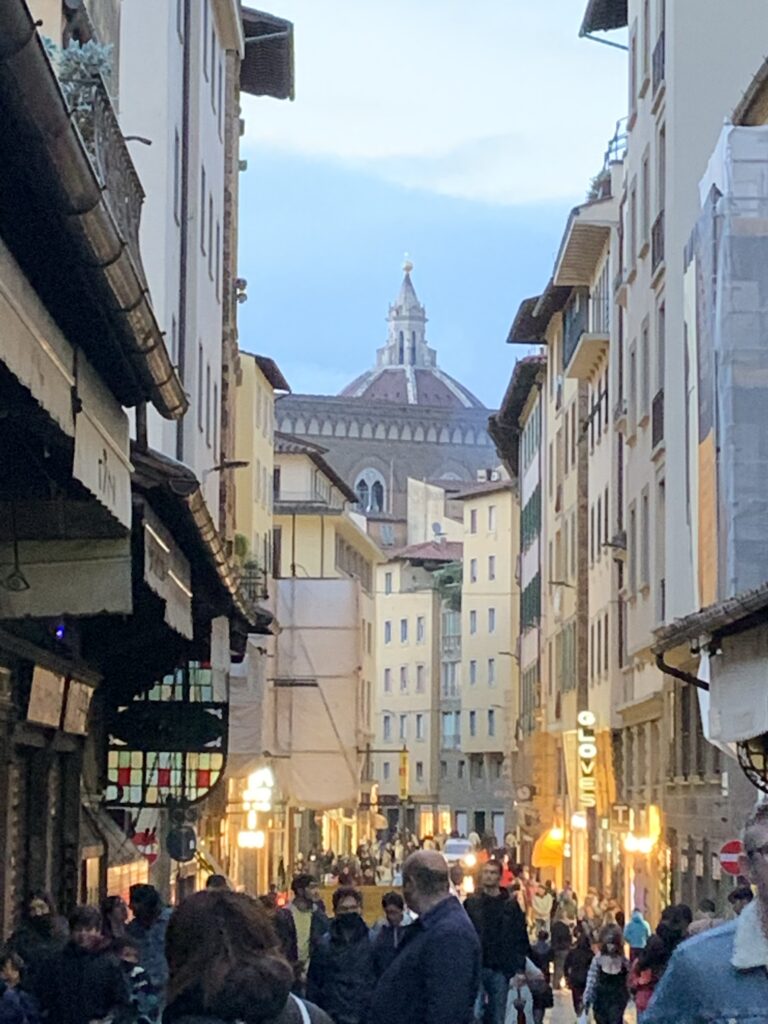 Cafes in Florence.