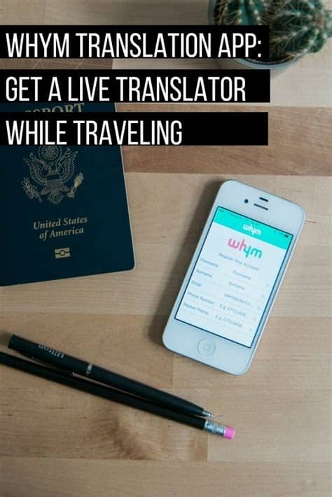 A phone showing a translation App