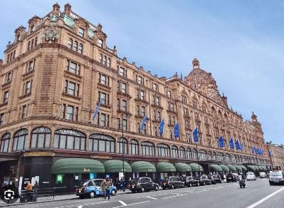 Harrods Department Store in London