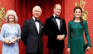 Waxworks of the British Royal Family