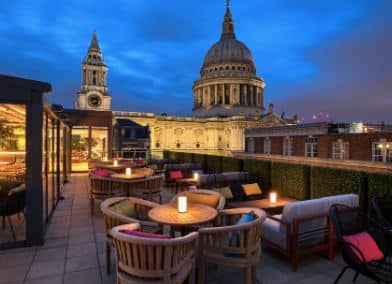 Roof Top Bar in London