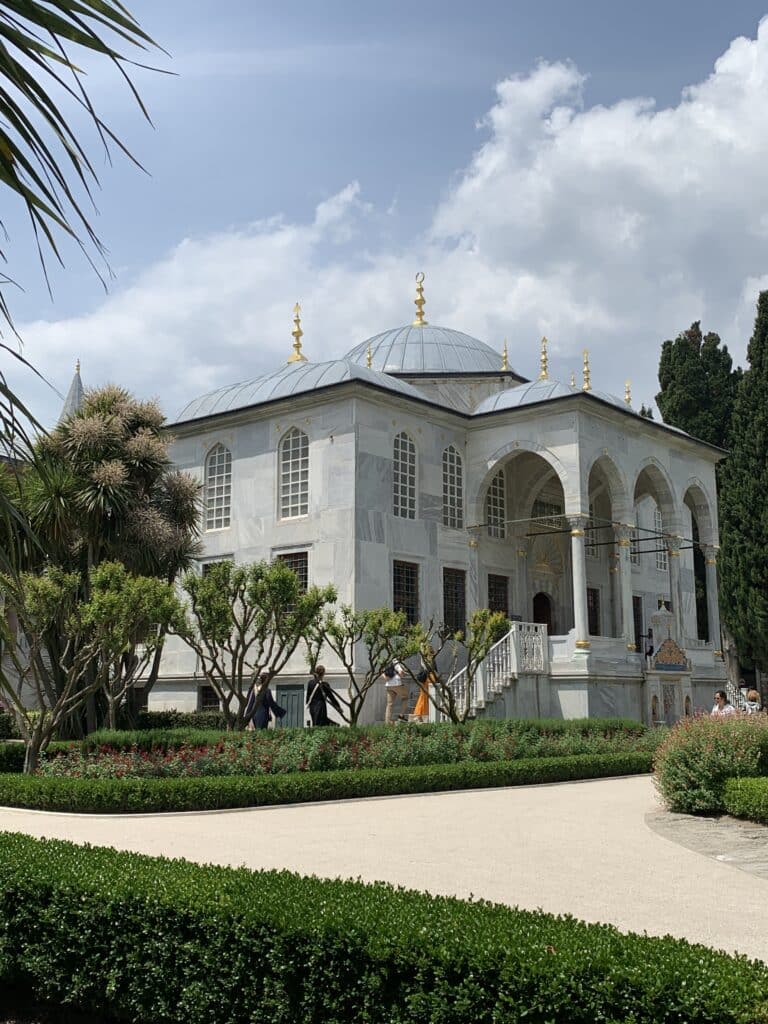 Courtyard in Topkapi Palace
