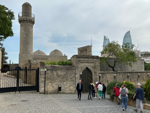 medieval palace of shirvanshahs in Old City Baku dating back to 12th century