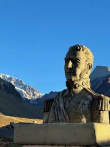 Driving over the Andes towards Mendoza you will pass by Parque Provincial Aconcagua, the highest peak in South America.