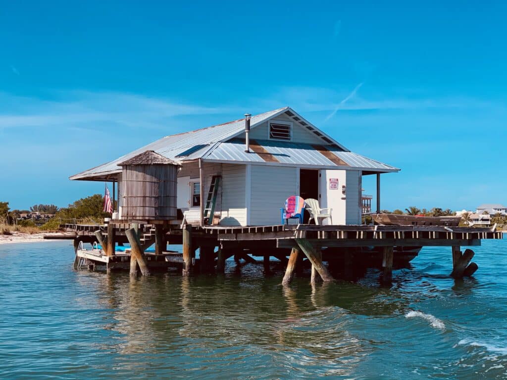 Coastal towns of Florida often have unique old style coastal sights.