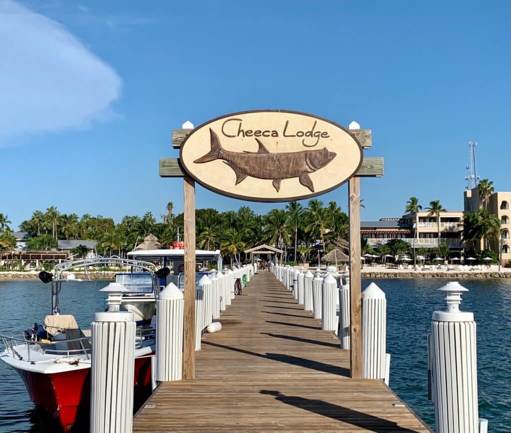 Dock at Cheeca Lodge islamorada