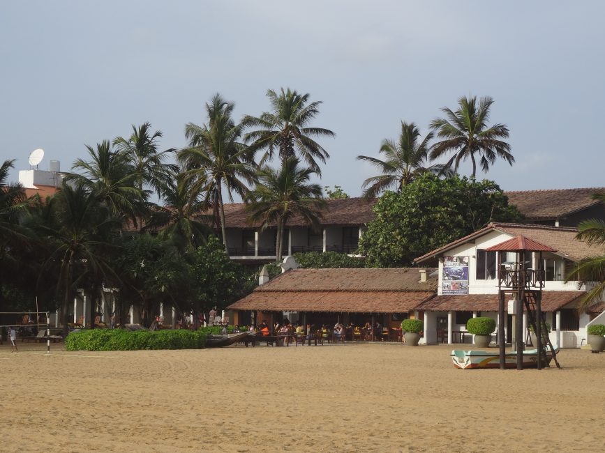 Beach Hotel in Negombo, Sri Lanka