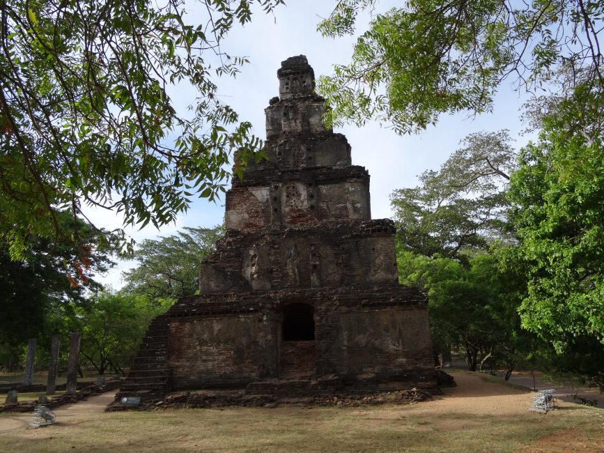 Ancient city ruin in Sri Lanka