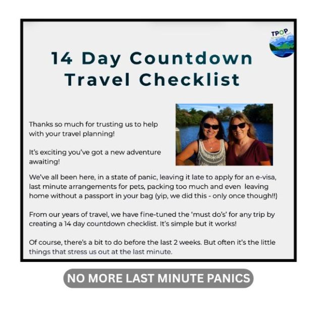 14 Day Travel Countdown Freebee